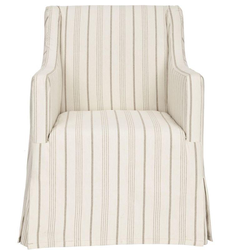 Sandra Slipcover Dining Chair - MCR4542 - Java - Safavieh Couture