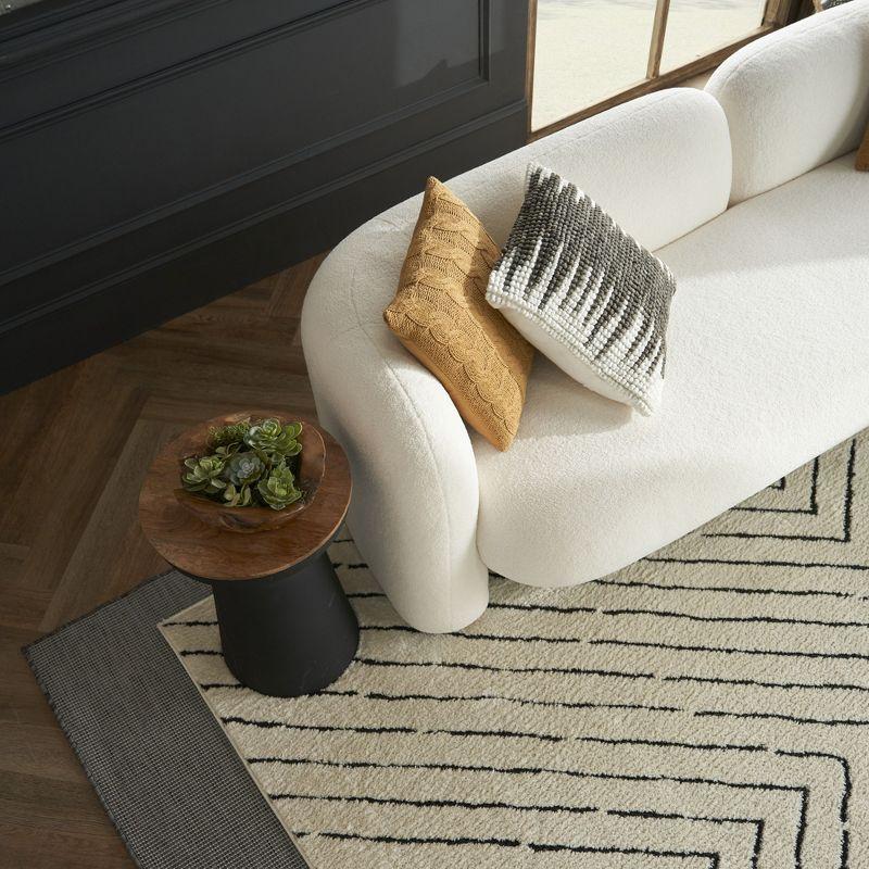 Nourison Positano POS01 Indoor/outdoor Area Rug - Charcoal 7' x 10'