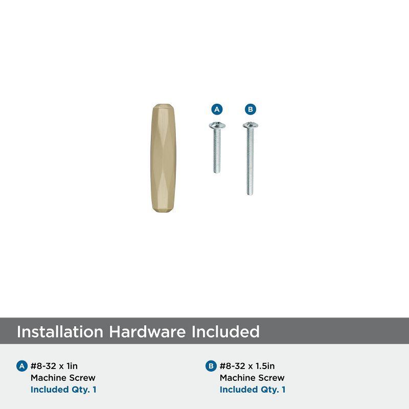 Amerock St. Vincent 1 7/16" Length Bar Knob & Reviews | Wayfair