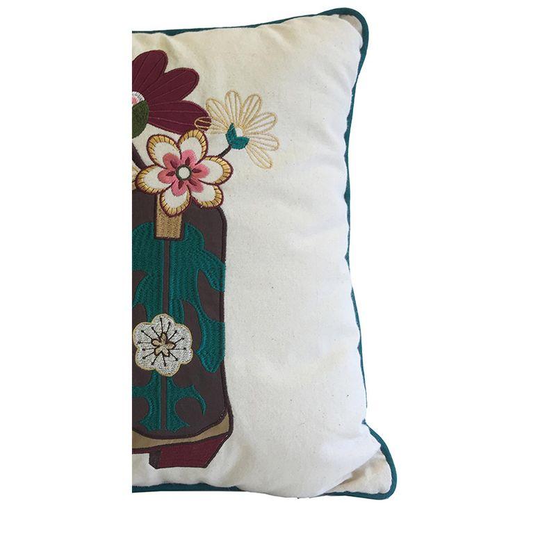C&F Home Jazz Boot Needlepoint Pillow