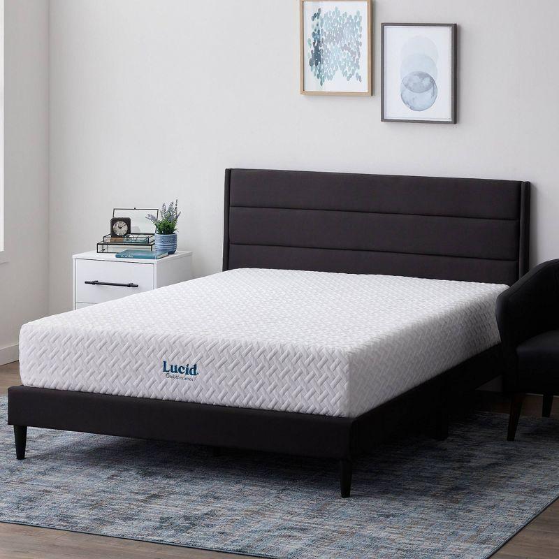 Lucid 12'' Medium Gel Memory Foam Mattress