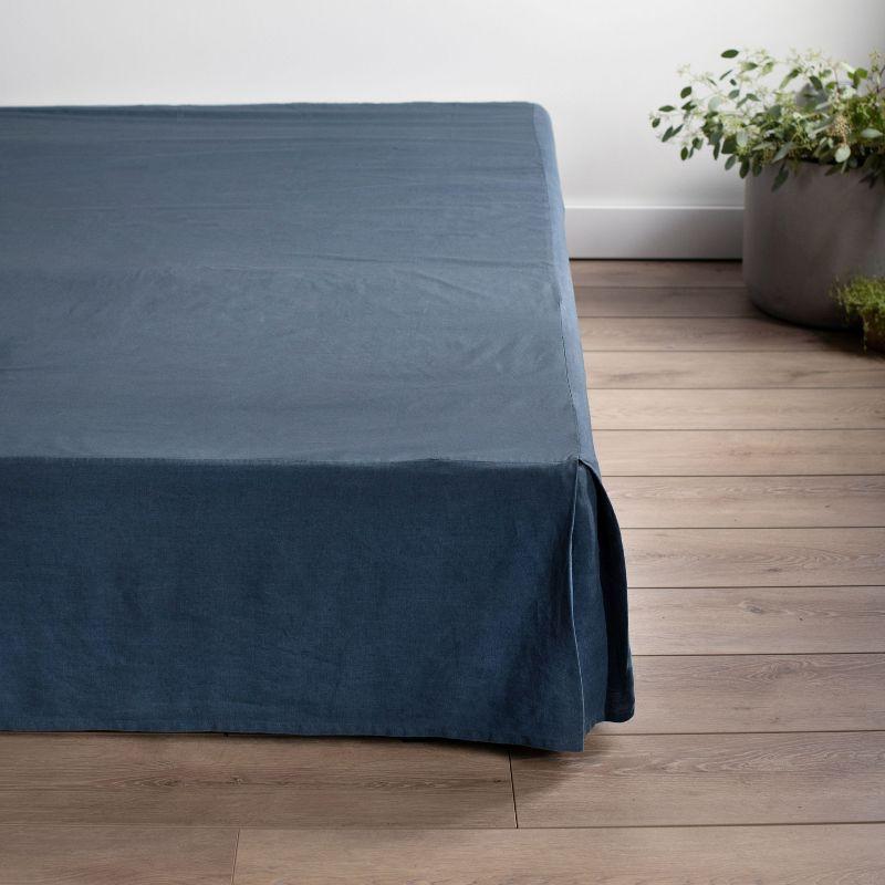 100% French Linen Bedskirt | BOKSER Home