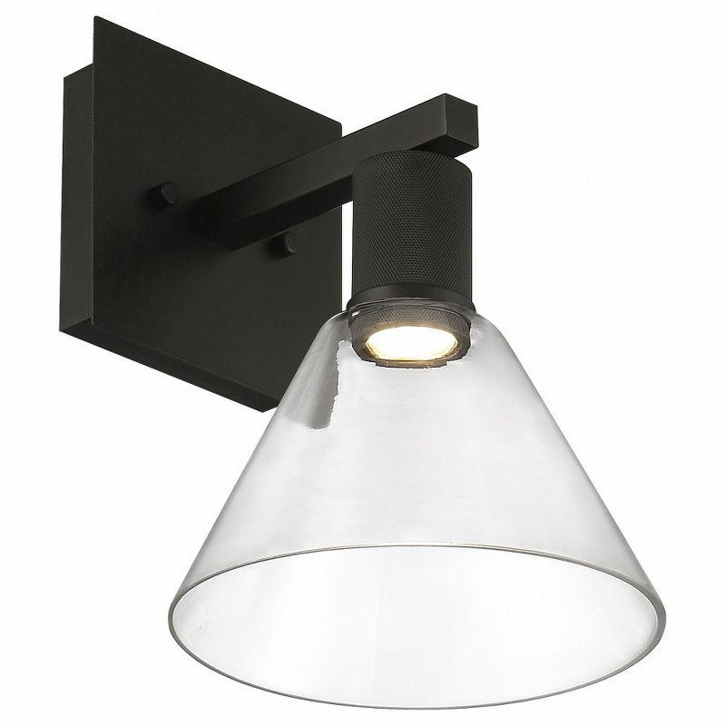 Access Lighting Port Nine 1 - Light Wall Light in  Matte Black
