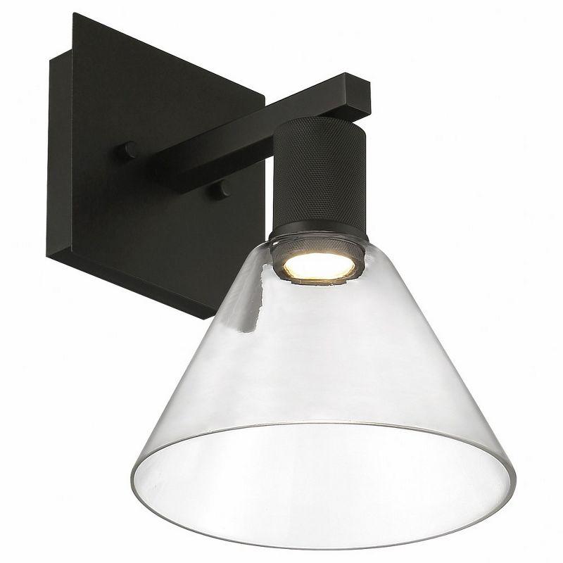 Access Lighting Port Nine 1 - Light Wall Light in  Matte Black