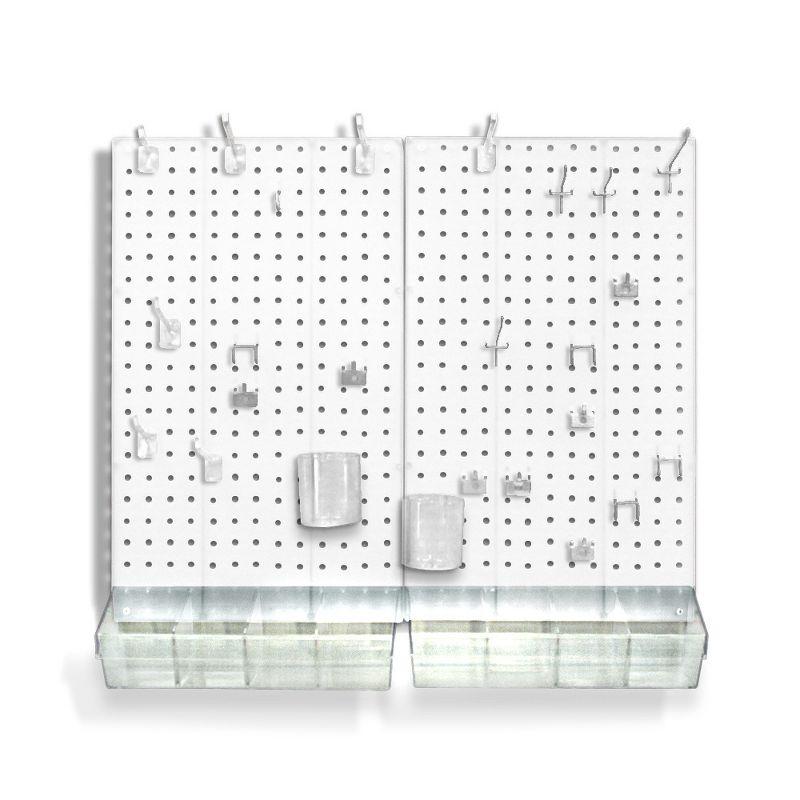 70-Piece Pegboard Organizer Kit (2- 13.5" x 22")