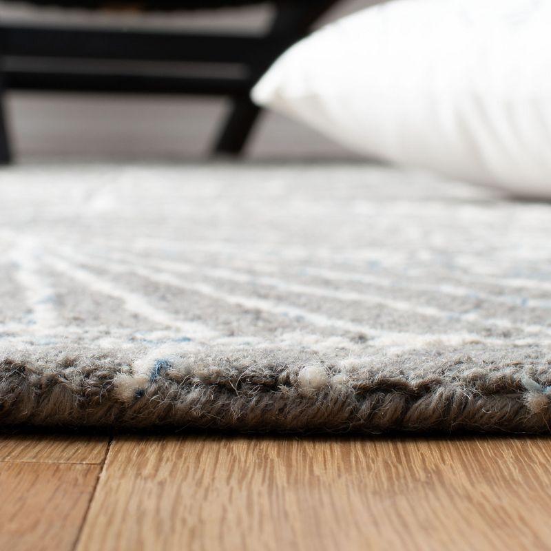 Micro-Loop MLP174 Hand Tufted Area Rug - Grey/Ivory - 3'x5' - Safavieh.