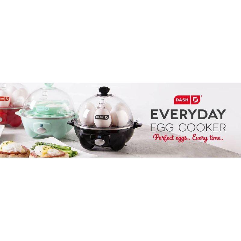 Dash 3-in-1 Everyday 7-Egg Cooker with Omelet Maker and Poaching