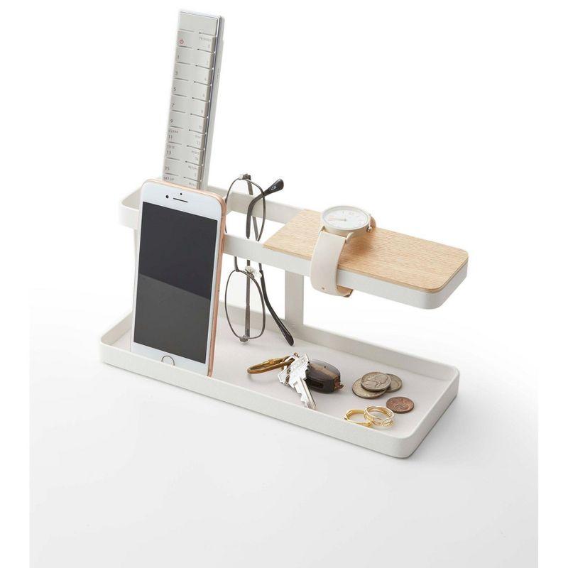 Yamazaki Home Countertop Spice Caddy, Storage And Organizer Rack, Steel, Anti-Slip Rubber Feet