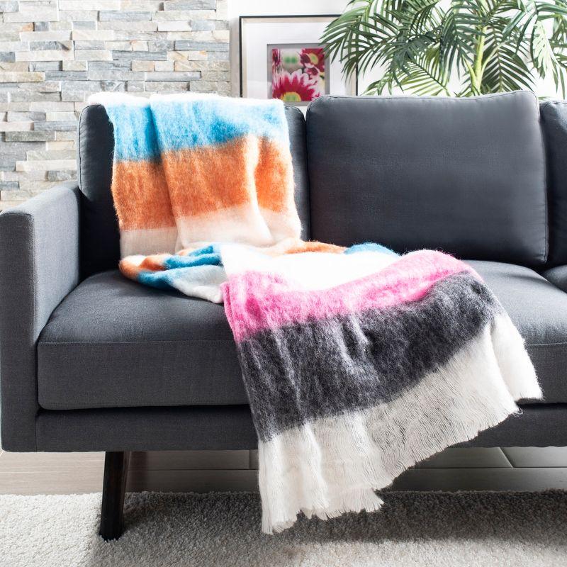 Glendal Throw Blanket - Multi - 50" x 70" - Safavieh .