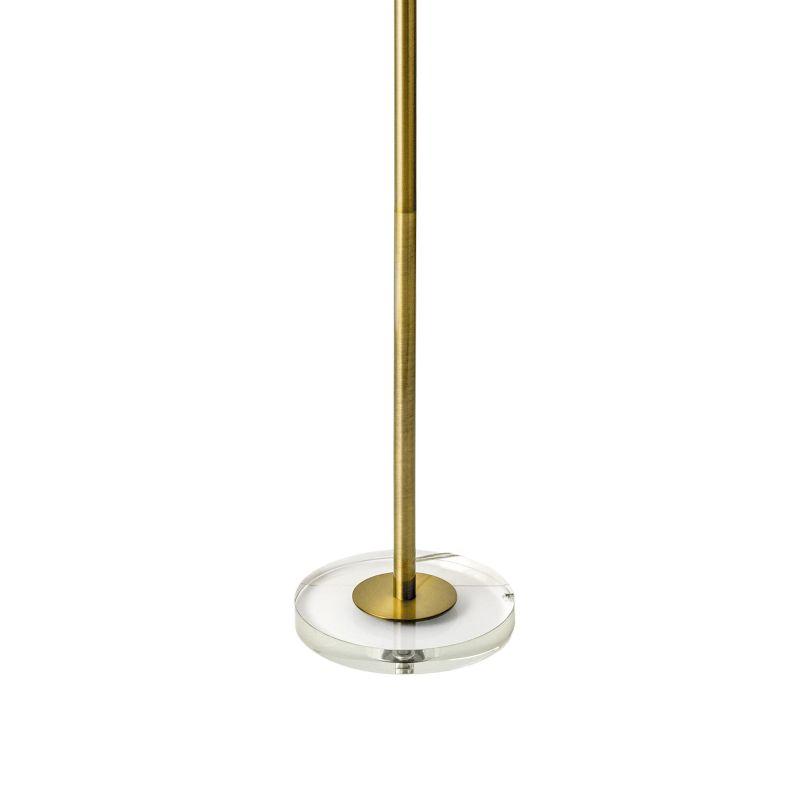 nuLOOM Dexter 60" Metal Floor Lamp Lighting - Brass 60" H x 16" W x 16" D