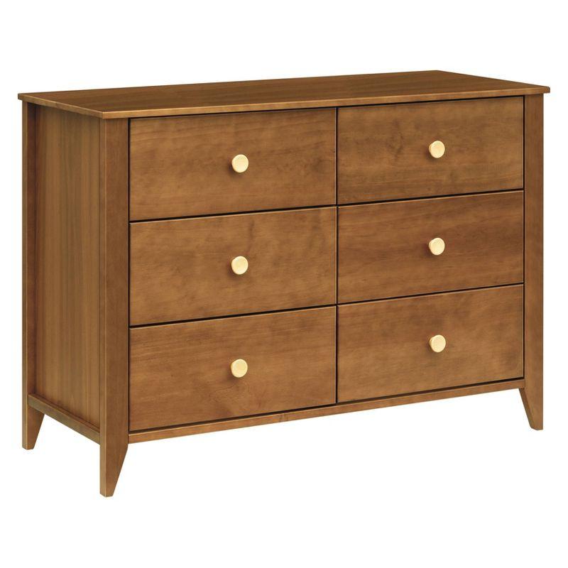 Sprout 6 Drawer 19.75" W Double Dresser