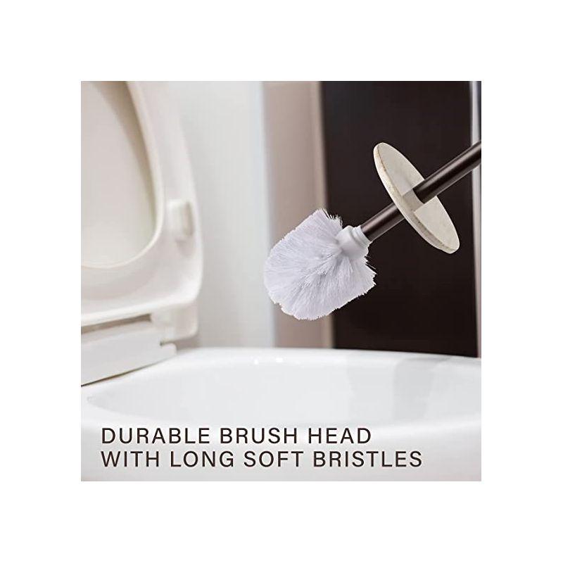 Creative Scents Rustic Luxe Toilet Brush and Holder Set