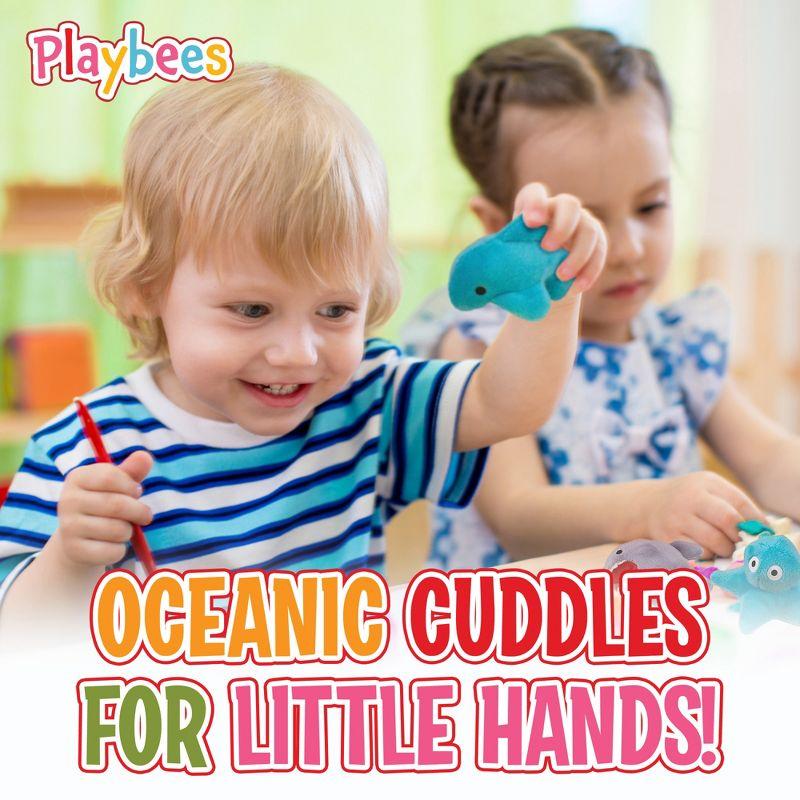 Playbees Sea Animal Plush Toys 24 Pack