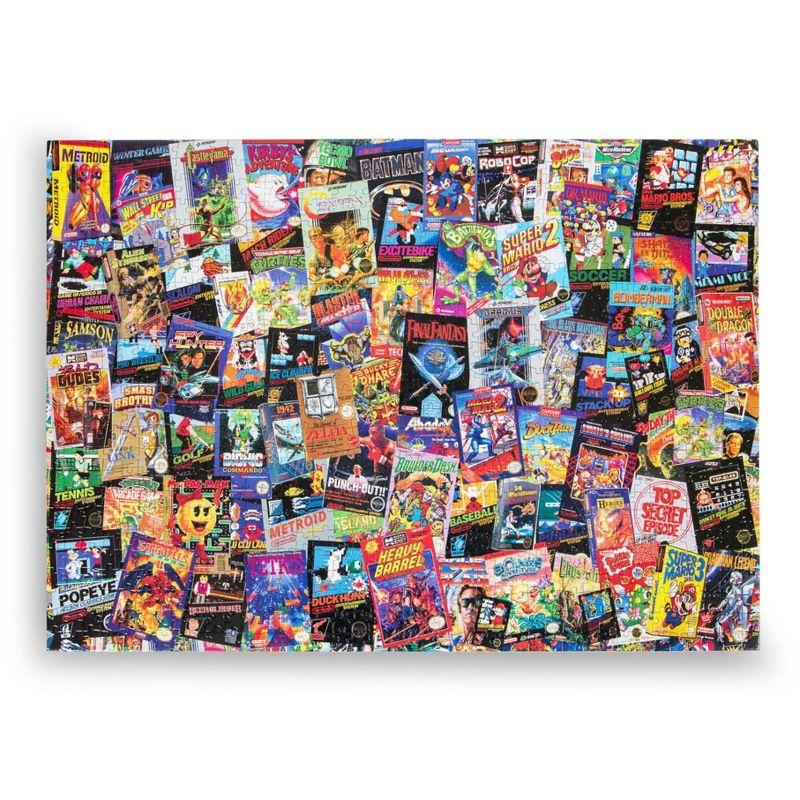 Toynk 8-Bit Armageddon Retro Video Game Puzzle | 1000 Piece Jigsaw Puzzle