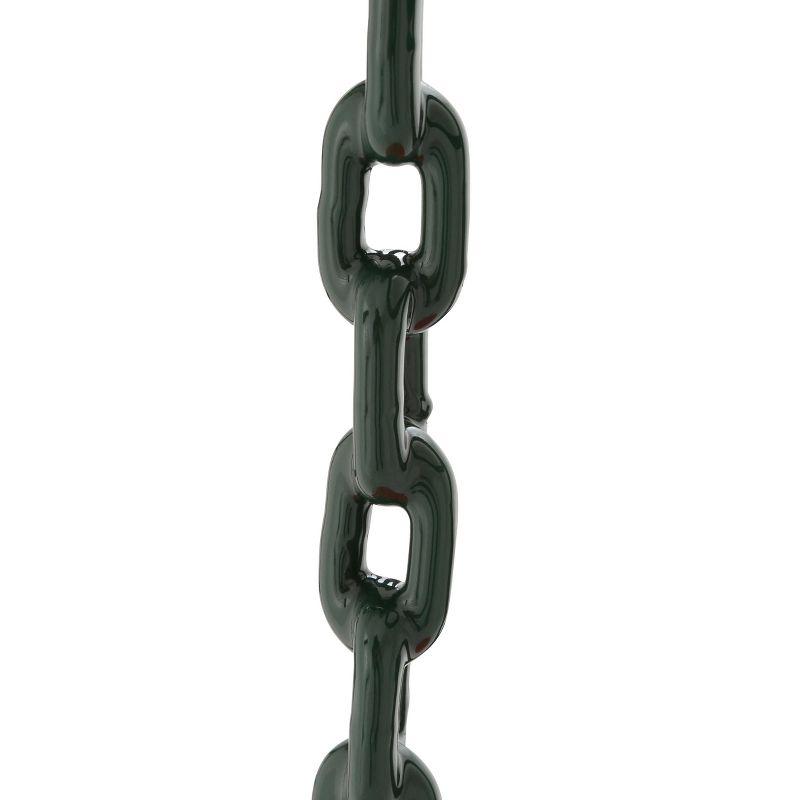 Green High-Density Plastic Buoy Ball Swing with Chain