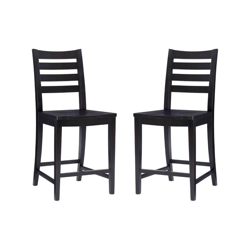 Set of 2 Flynn Counter Height Barstools - Linon