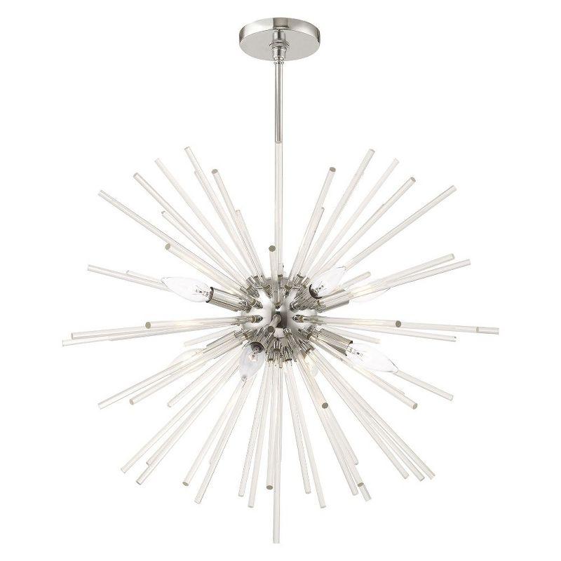 Livex Lighting Utopia 8 - Light Chandelier in  Polished Chrome