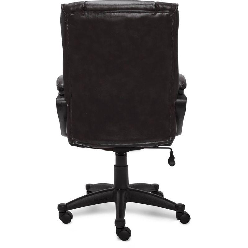 Style Hannah Office Chair Bonded Leather Comfort - Serta