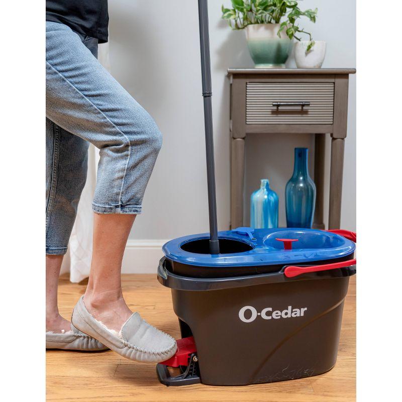 O-Cedar EasyWring RinseClean Spin Mop & Bucket System