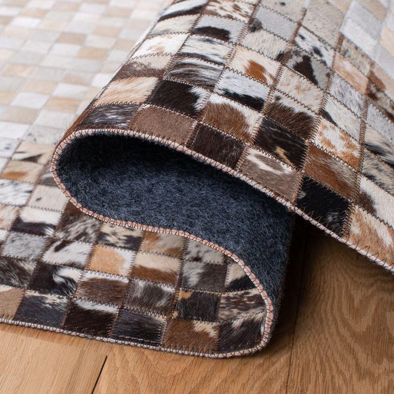 Studio Leather STL812 Hand Woven Area Rug - Beige/Brown - 4'x6' - Safavieh.
