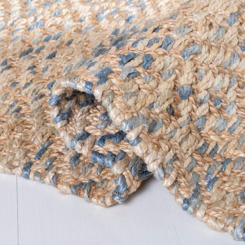 Natural Fiber NF822 Hand Woven Area Rug - Natural/Blue - 8'x10' - Safavieh.