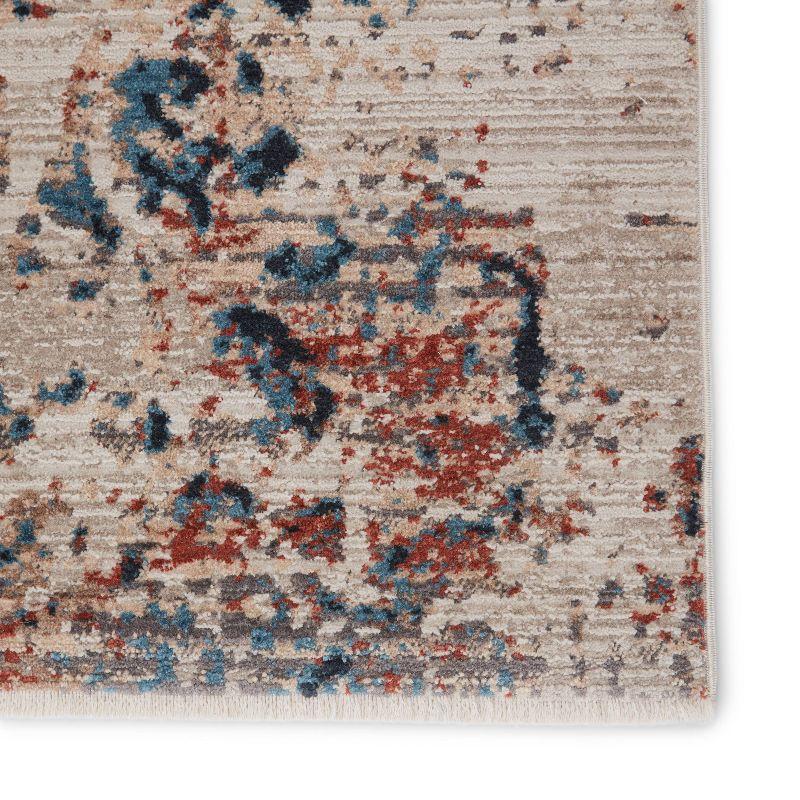 Terrior Abstract Area Rug Blue/Red - Jaipur Living