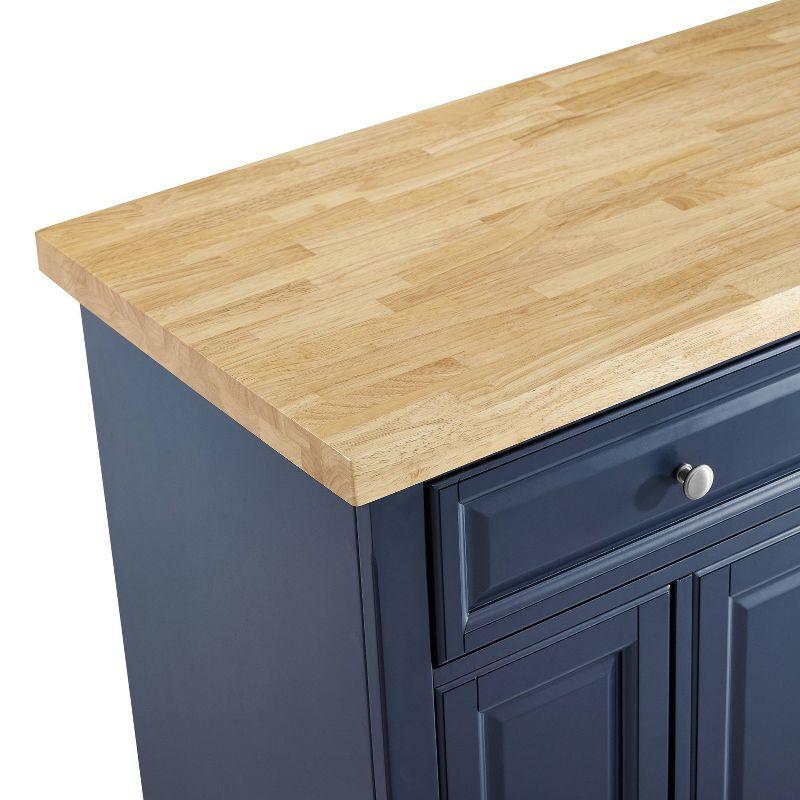 Madison Solid Wood Top Kitchen Island