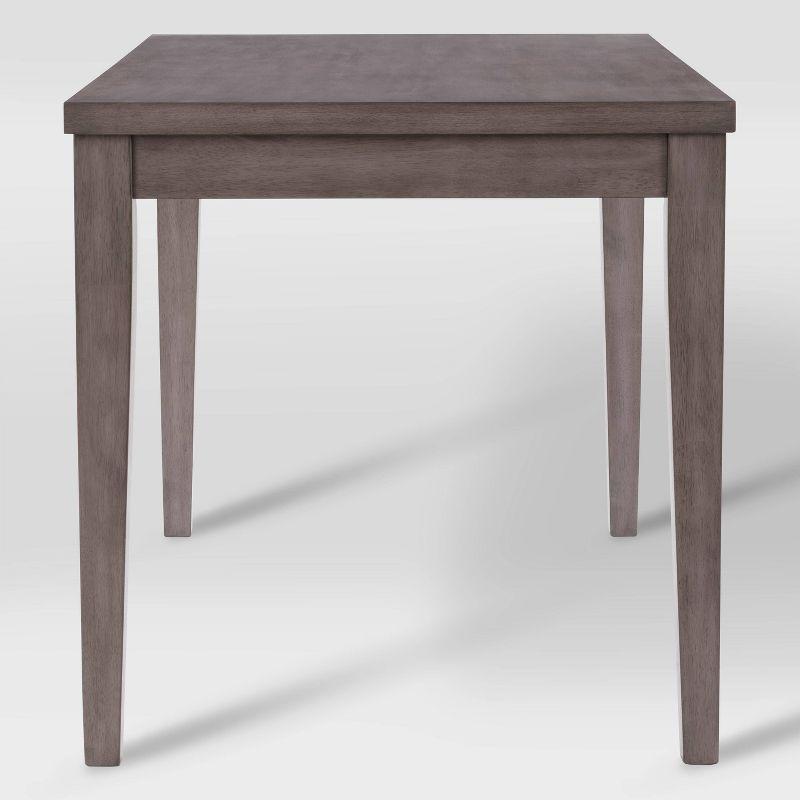 New York Counter Height Wood Dining Table Washed Gray - CorLiving