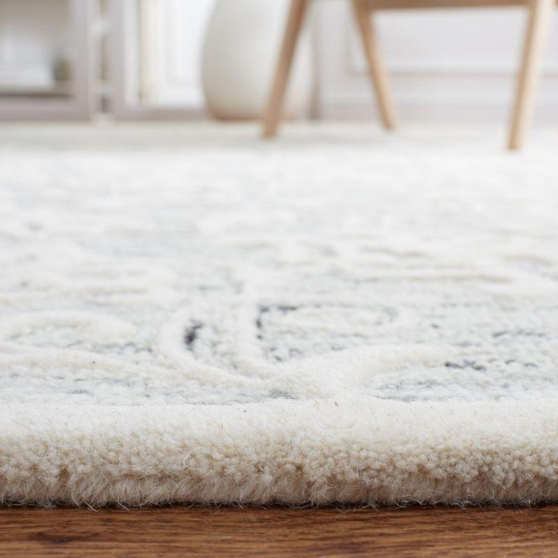 Metro MET853 Hand Tufted Indoor Area Rug - Grey/Ivory - 8'x10' - Safavieh