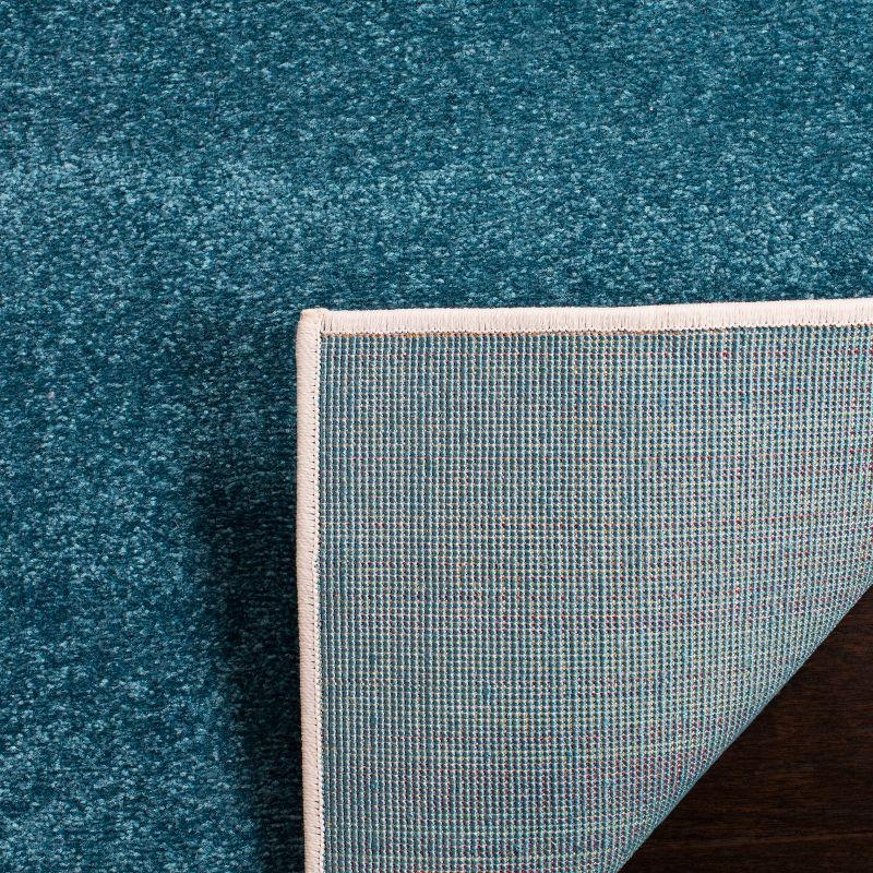 Hollywood HLW706 Power Loomed Area Rug - Peacock Blue/Fuchsia - 5'3"x7'6" - Safavieh.