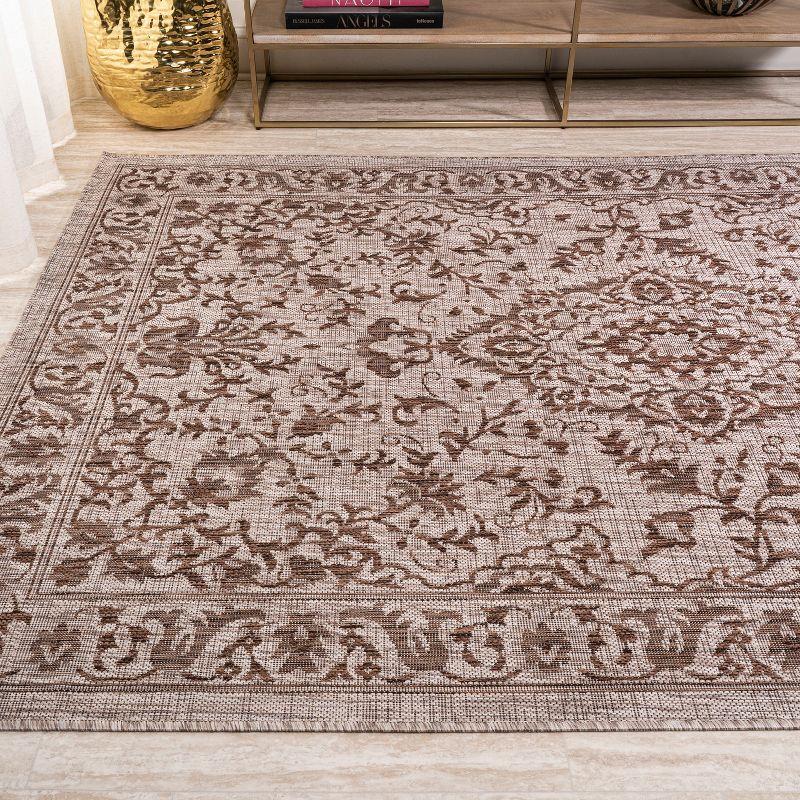 Jerash Ornate Medallion Indoor/Outdoor Area Rug - JONATHAN Y