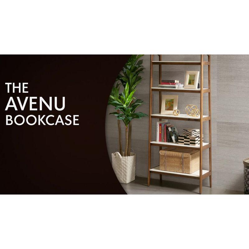 Soho Solid Wood Ladder Bookcase