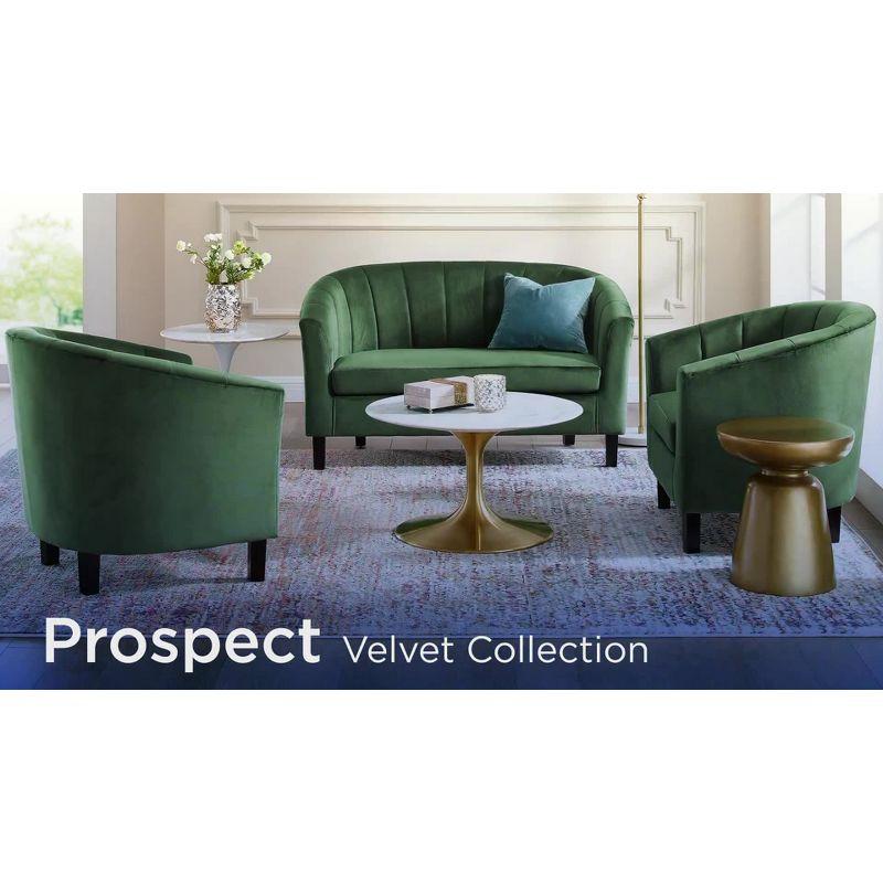 Set of 2 Prospect Channel Tufted Performance Velvet Armchairs - Modway