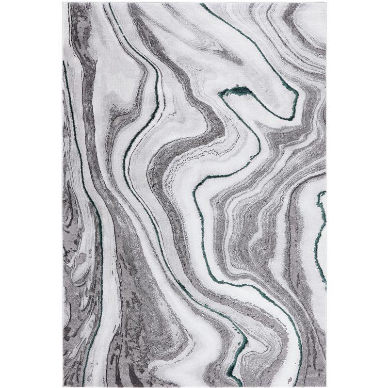 Craft CFT819 Loomed Indoor Area Rug - Grey/Green - 2'7"x5' - Safavieh