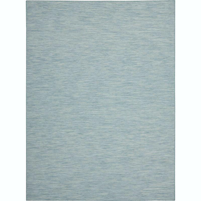 Nourison Positano POS01 Indoor/outdoor Area Rug - Aqua 7' x 10'