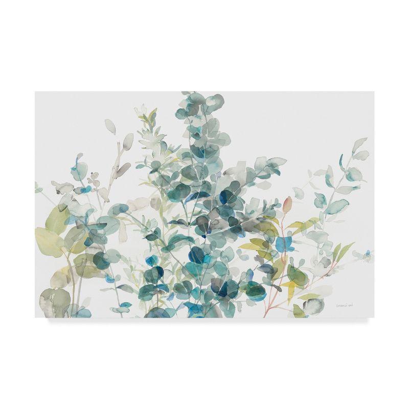 August Grove® 'Eucalyptus I White Crop' Acrylic Painting Print on Wrapped Canvas