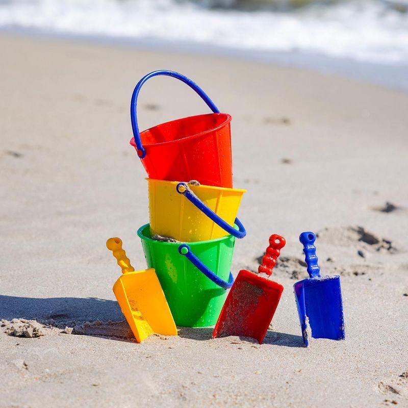 Spielstabil Large Sand Pail (One Bucket Included - Colors Vary)