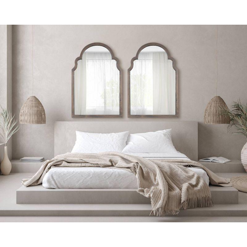 Kate & Laurel All Things Decor Hogan Arch Framed Mirror