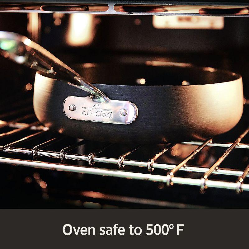 All-Clad ® HA1 Hard-Anodized Non-Stick 4-Qt. Sauté Pan with Lid