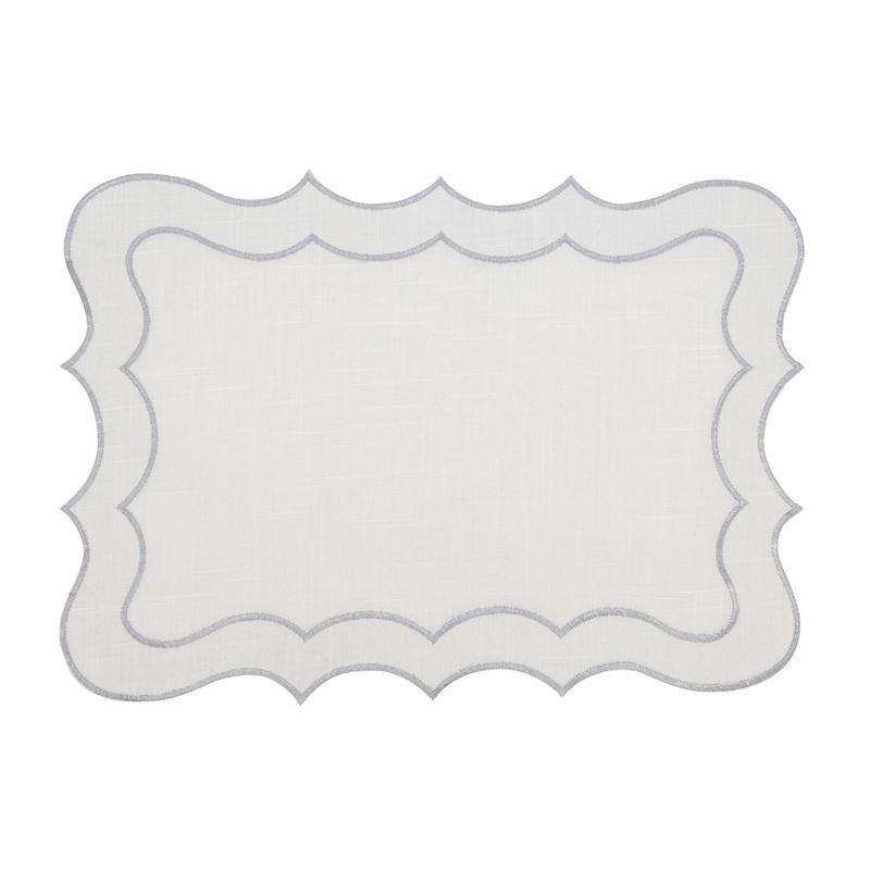 Enchanting Scallop Border Placemat