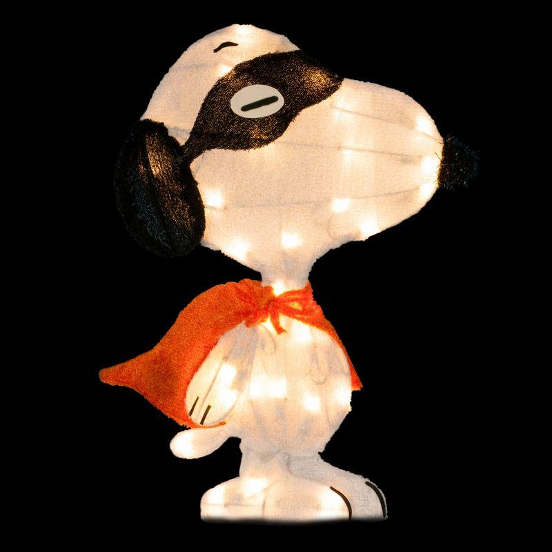 ProductWorks Peanuts 18in Peanuts LED PreLit Superhero Snoopy