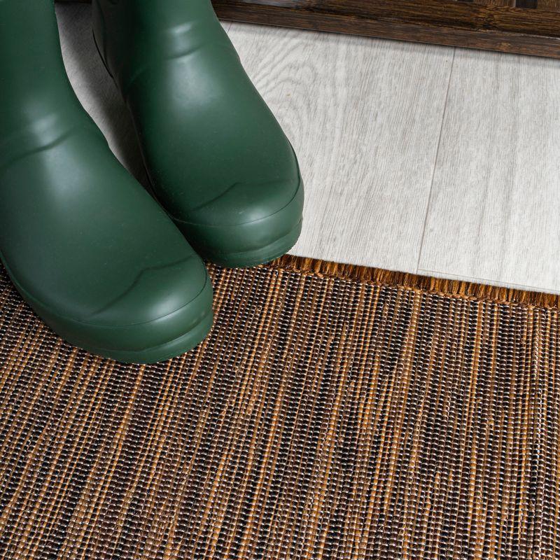 Alianna Brown Indoor / Outdoor Area Rug