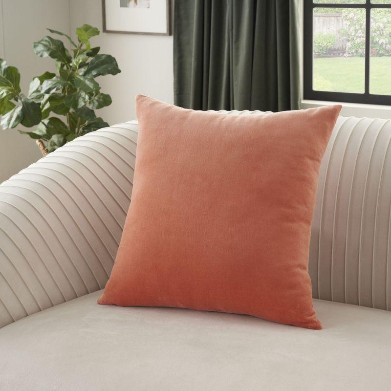 Mina Victory Cotton Throw Pillow Cover & Insert