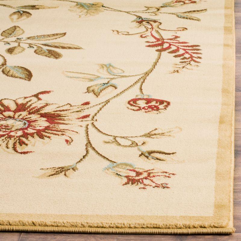 Lyndhurst LNH552 Power Loomed Area Rug - Brown/Multi - 4'x6' - Safavieh