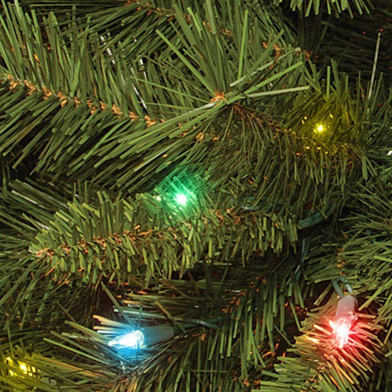 7.5' Prelit Winchester Pine Artificial Christmas Tree Multicolor Lights - National Tree Company