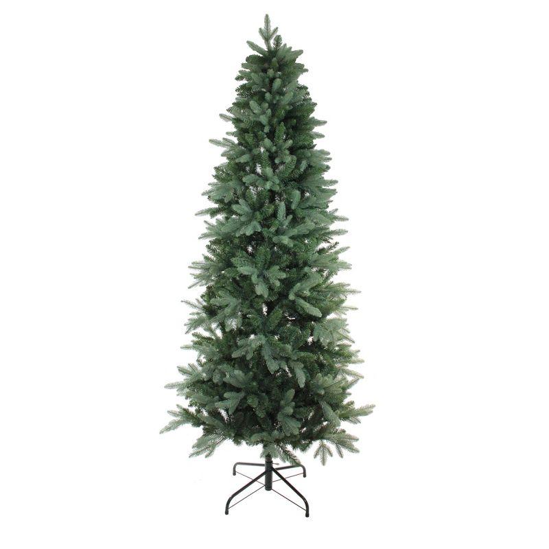 Northlight Real Touch™️ Slim Washington Frasier Fir Artificial Christmas Tree - Unlit - 6.5'