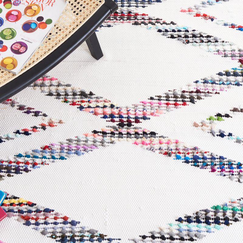 Montauk MTK815 Hand Woven Area Rug - Ivory/Blue - 5'x8' - Safavieh.