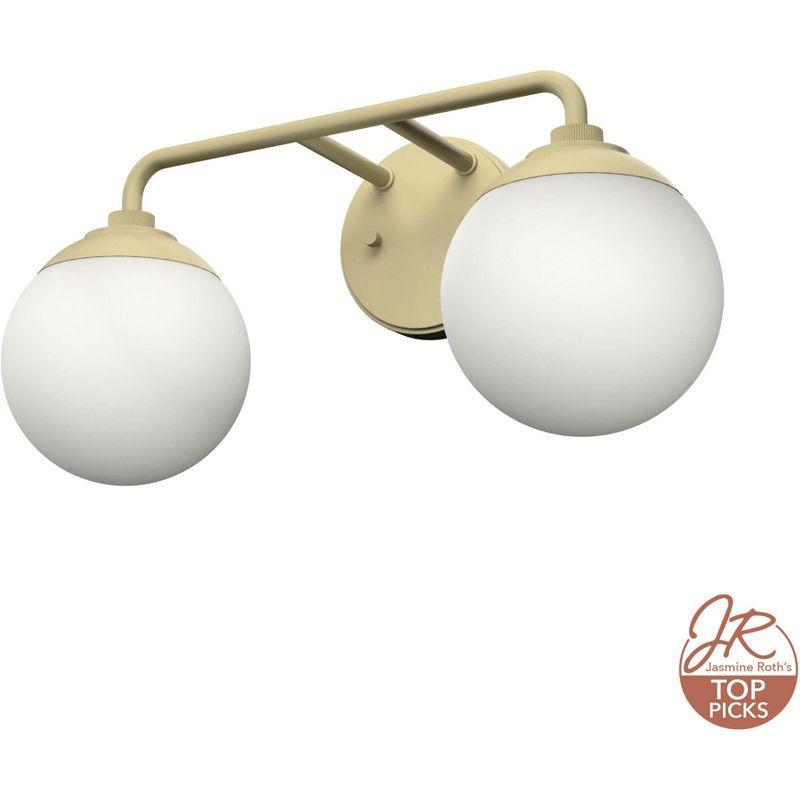 Hepburn 21'' Painted Modern Brass Dimmable Outdoor Vanity Light