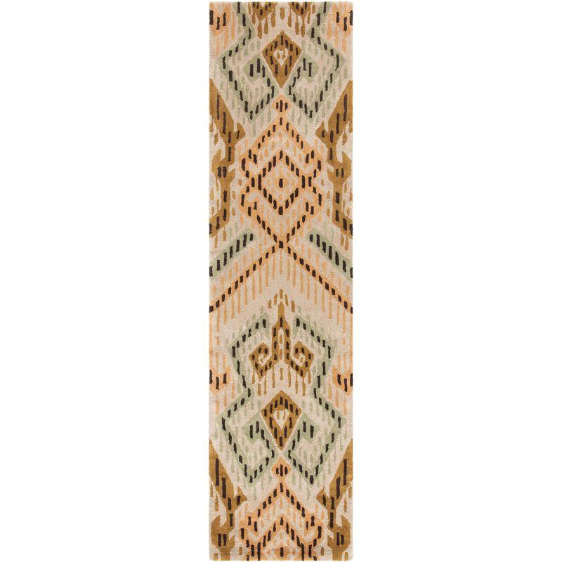 Dakota Fields Eaton Wyndham Hand Tufted Wool Geometric Rug