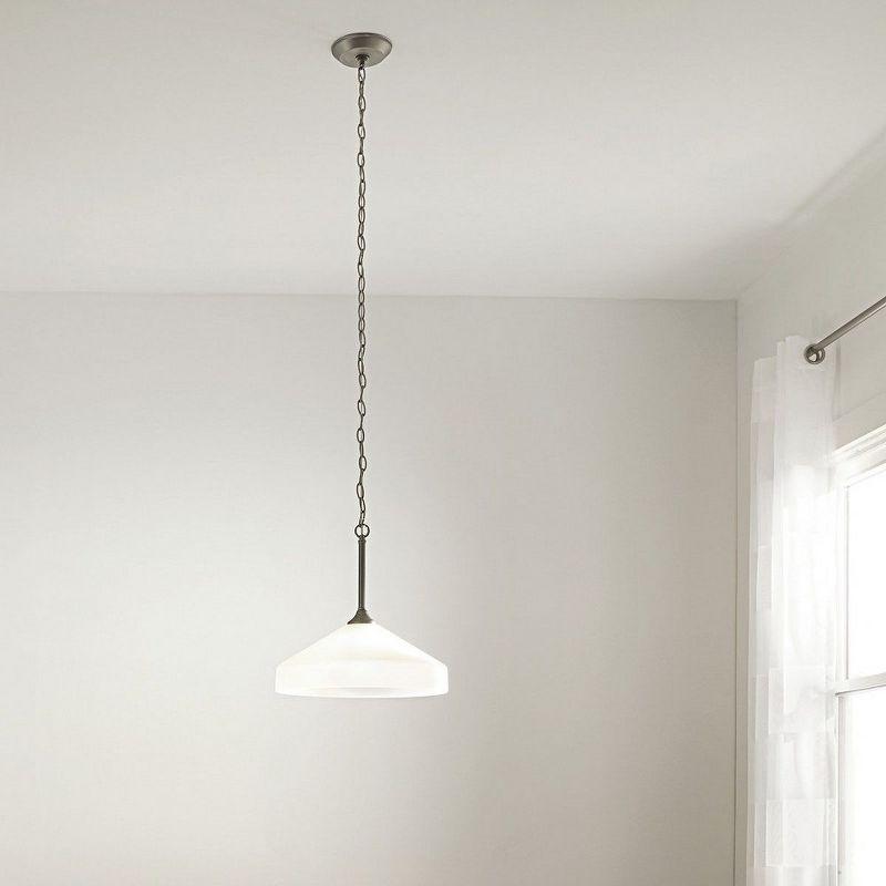 Kichler Lighting Ansonia 1 - Light Pendant in  Brushed Nickel